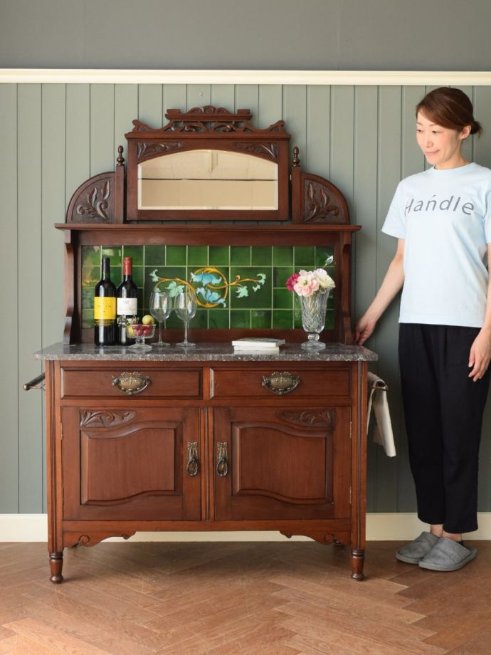 英国のアンティーク家具、ウォッシュスタンド