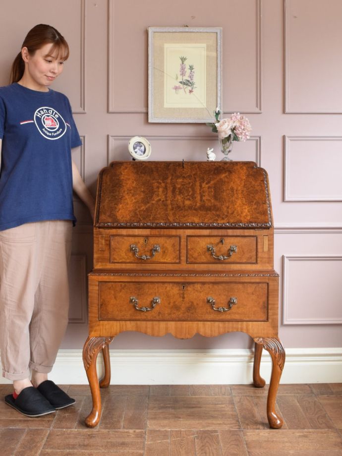 アンティークのビューロー