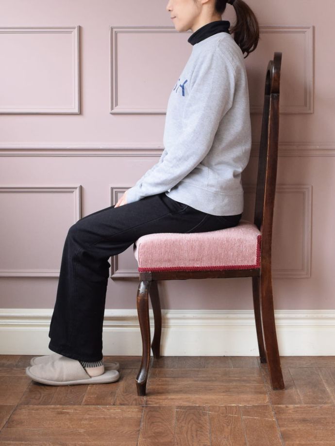 サロンチェアの掛け心地