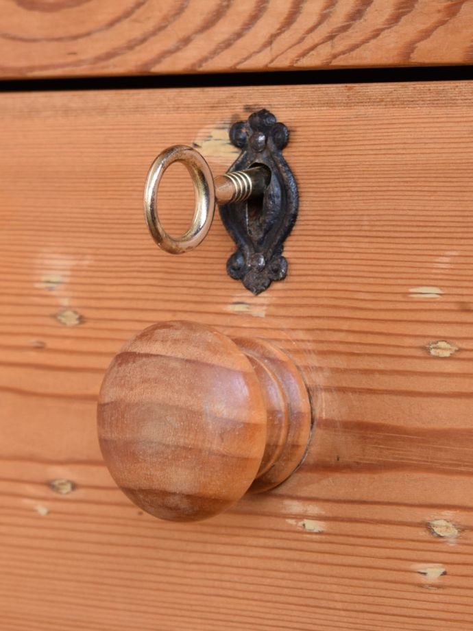 アンティークチェストの取っ手