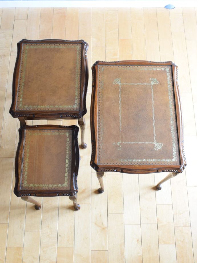 アンティークのテーブルの天板