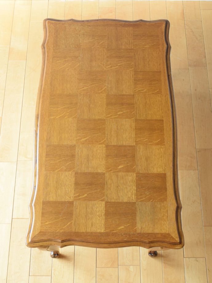 アンティークコーヒーテーブルの天板