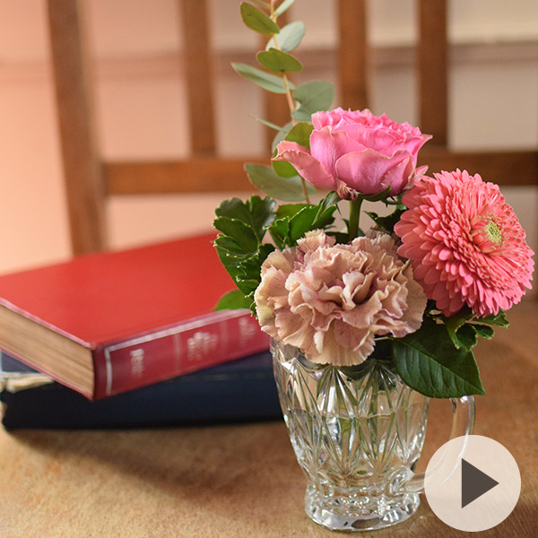 母の日の花束セット小