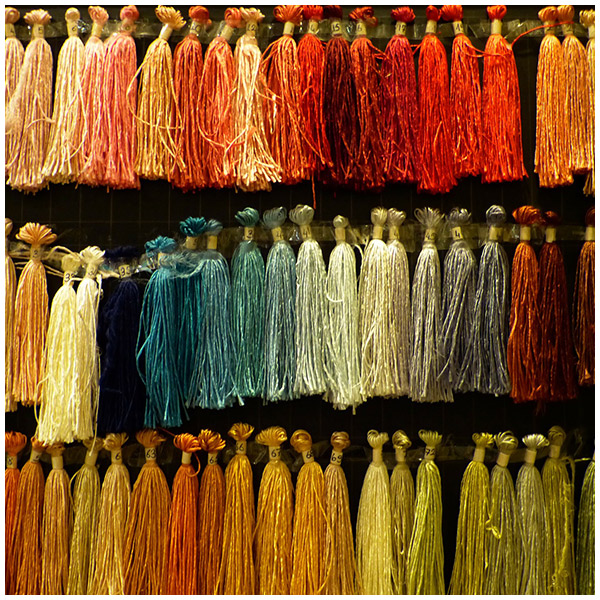 絨毯の糸