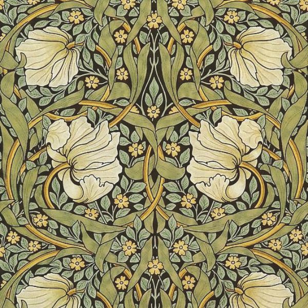 ウィリアムモリスのるりはこべ(pimpernel)