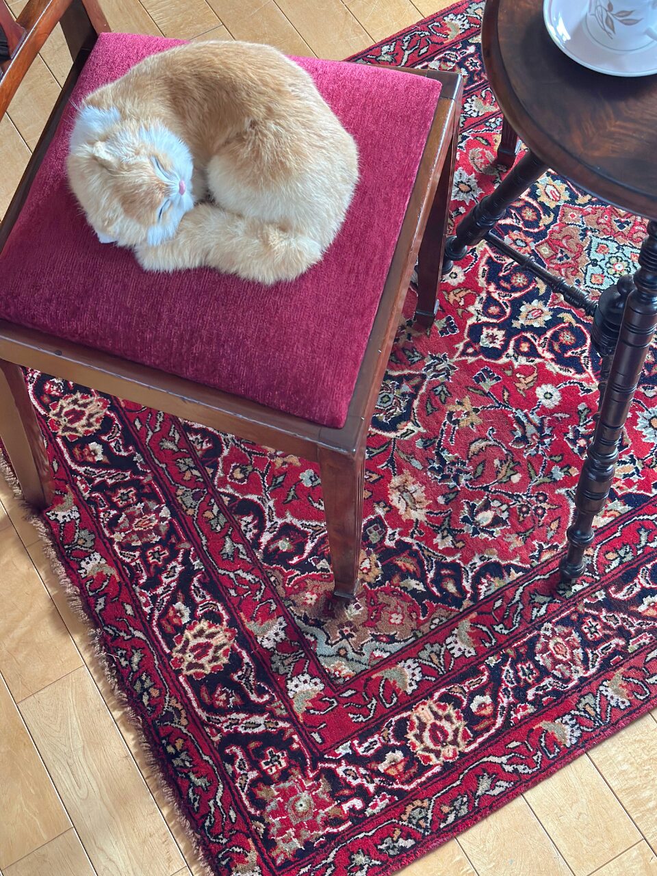 ペルシャ絨毯の素材