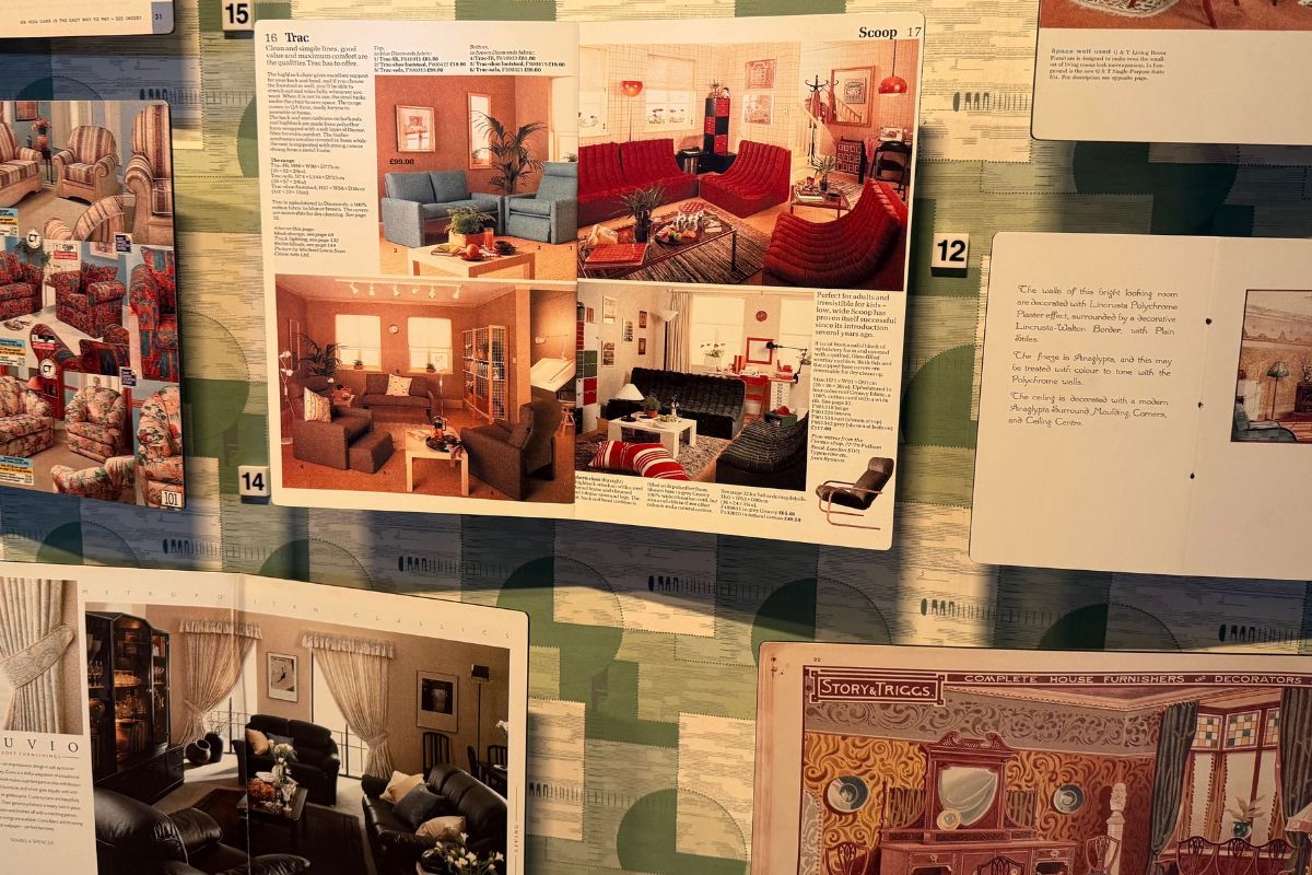 70年代のインテリアカタログ