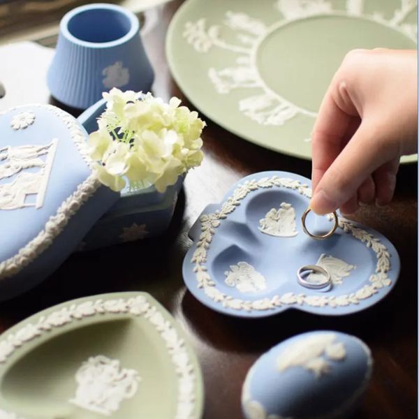 ジャスパーウェアのジュエリートレイ