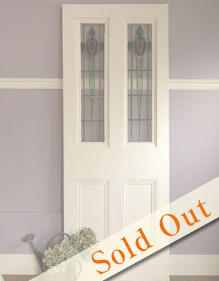 アンティークステンドグラス・ドア (p-169)