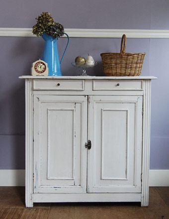 アンティークカップボードチェスト (s-326)