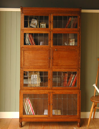 アンティークスタッキングブックケース (s-49)