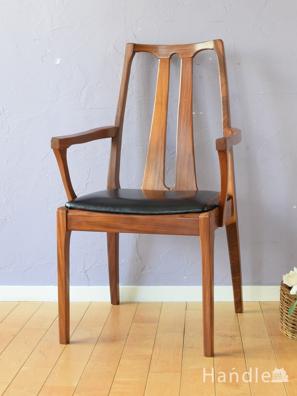 おしゃれなビンテージ家具 ネイサン社の北欧スタイルのダイニングチェア X 522 C アンティークチェア 椅子