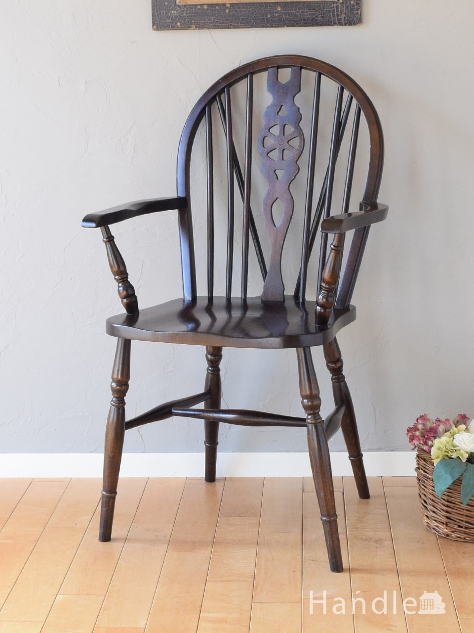 ◇アンティーク 椅子 サイドチェア ウィンザーチェア ②主な素材木 