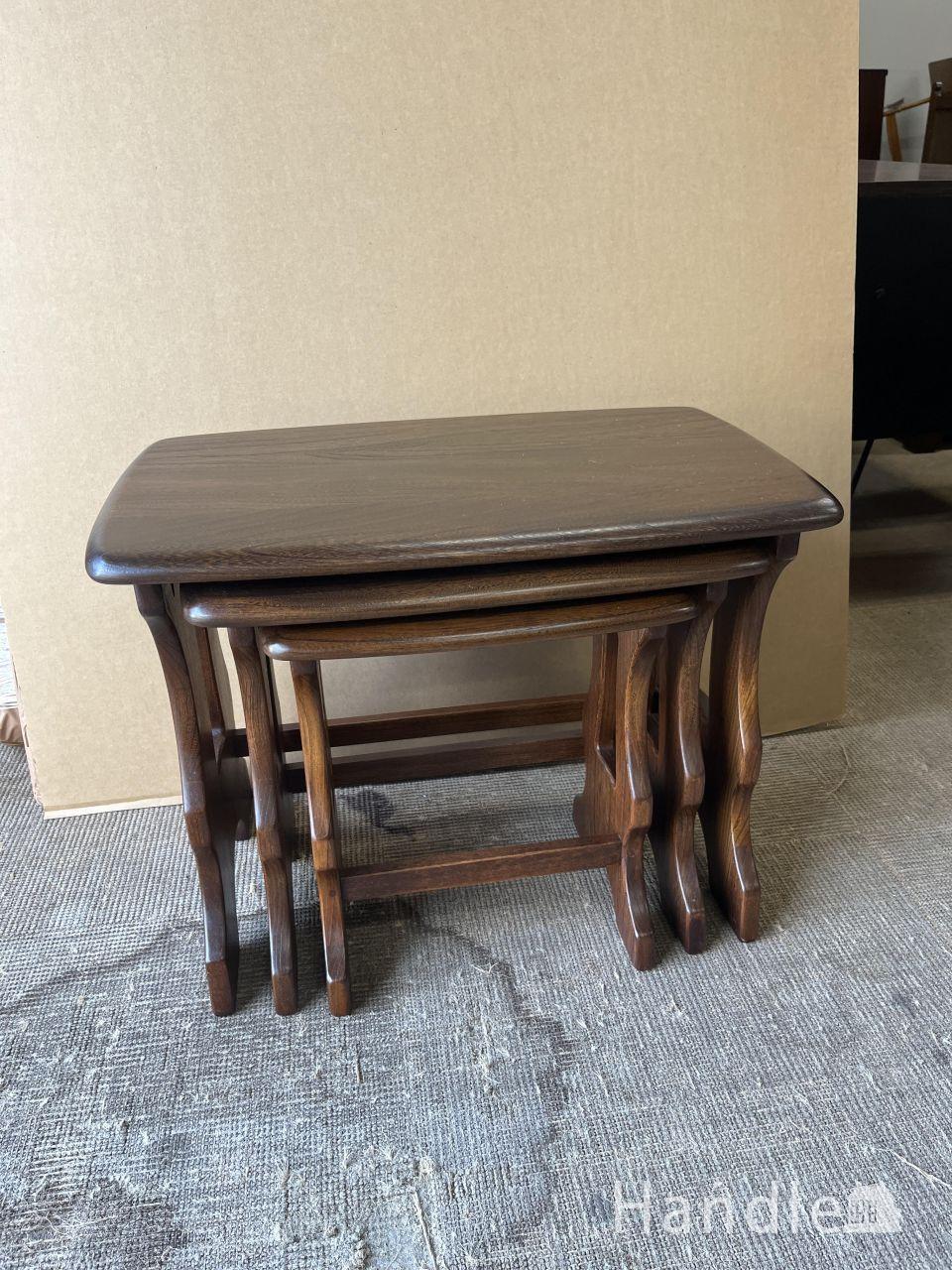 ERCOL　ネストテーブル (m-1190-f)