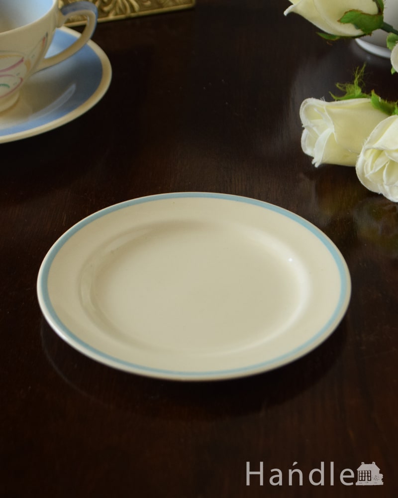 スージークーパーのアンティークプレート、イギリスの食器(Susie Cooper) (k-4291-z)