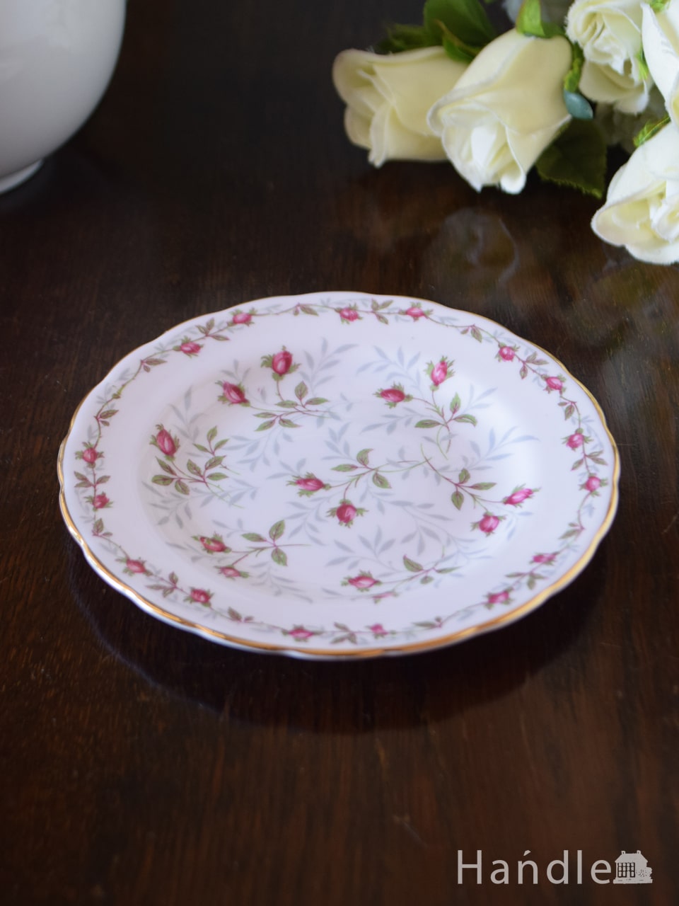 アンティークプレート◾️tuscan TUSCAN】タスカン ホリホック