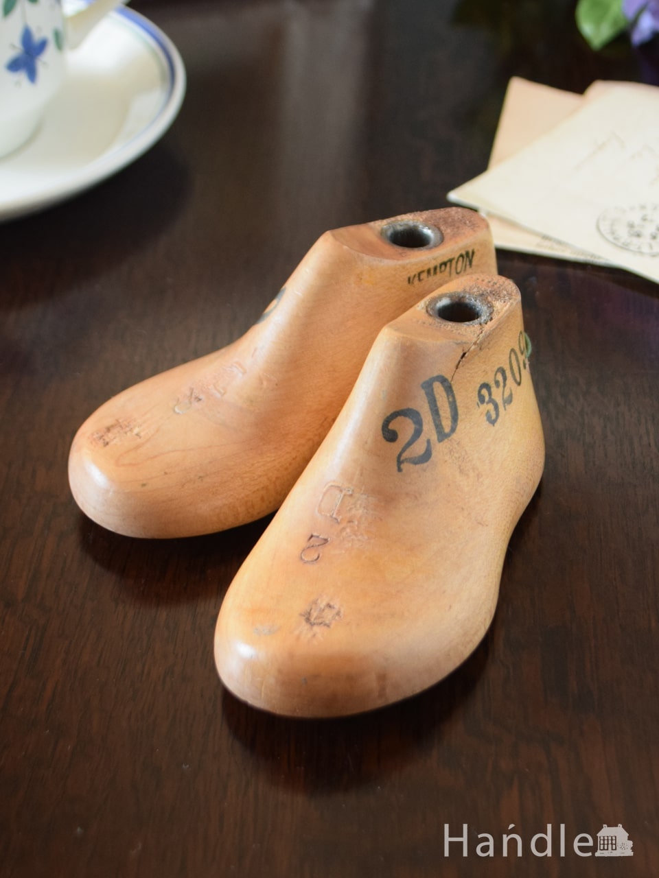 アンティークのおしゃれな雑貨 イギリスで見つけた子ども靴の木型 M 4504 Z アンティーク雑貨