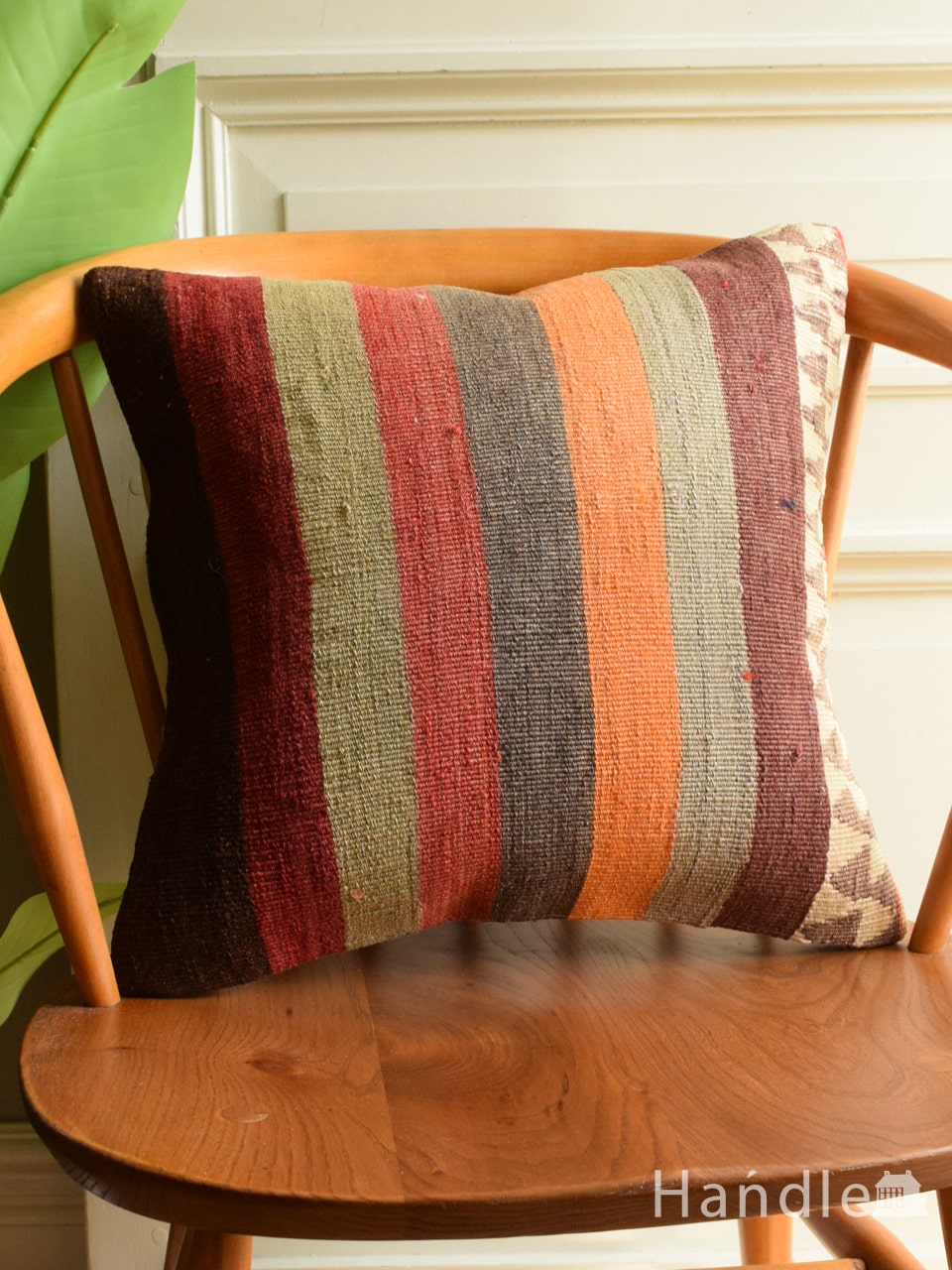 クッションカバー ストライプ キリム クッションカバー ストライプ