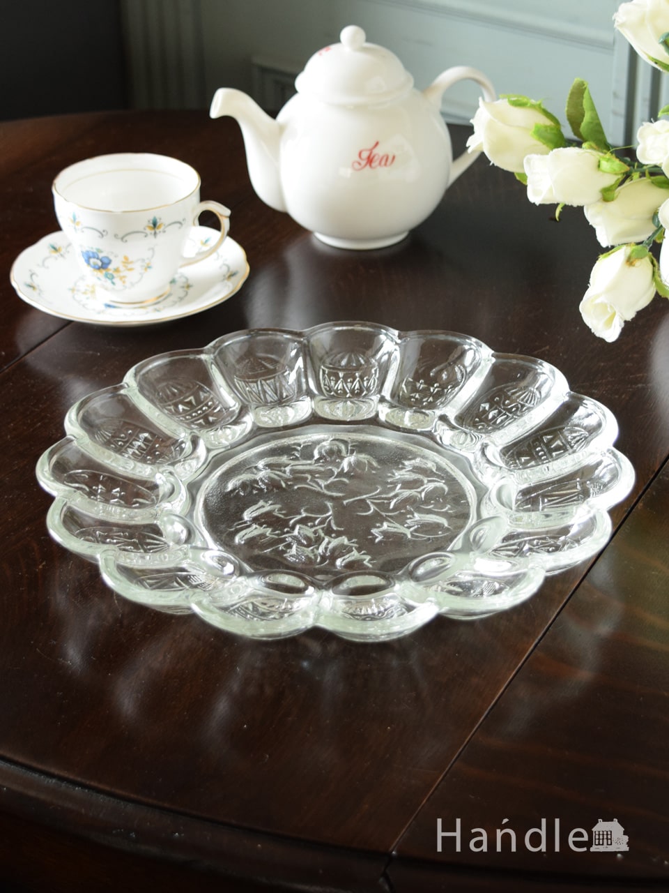 スズランプレート アンティーク すずらん アンティークプレート