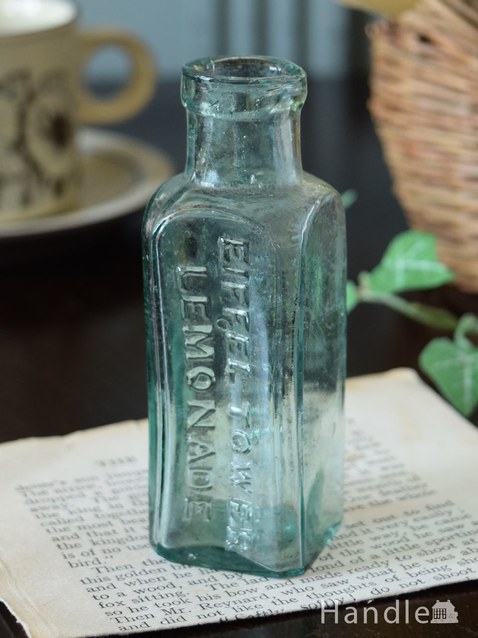 アンティークのおしゃれなガラスボトル、レモネード瓶 （EIFFEL TOWER LEMONADE BOTTLES） (m-5566-z)