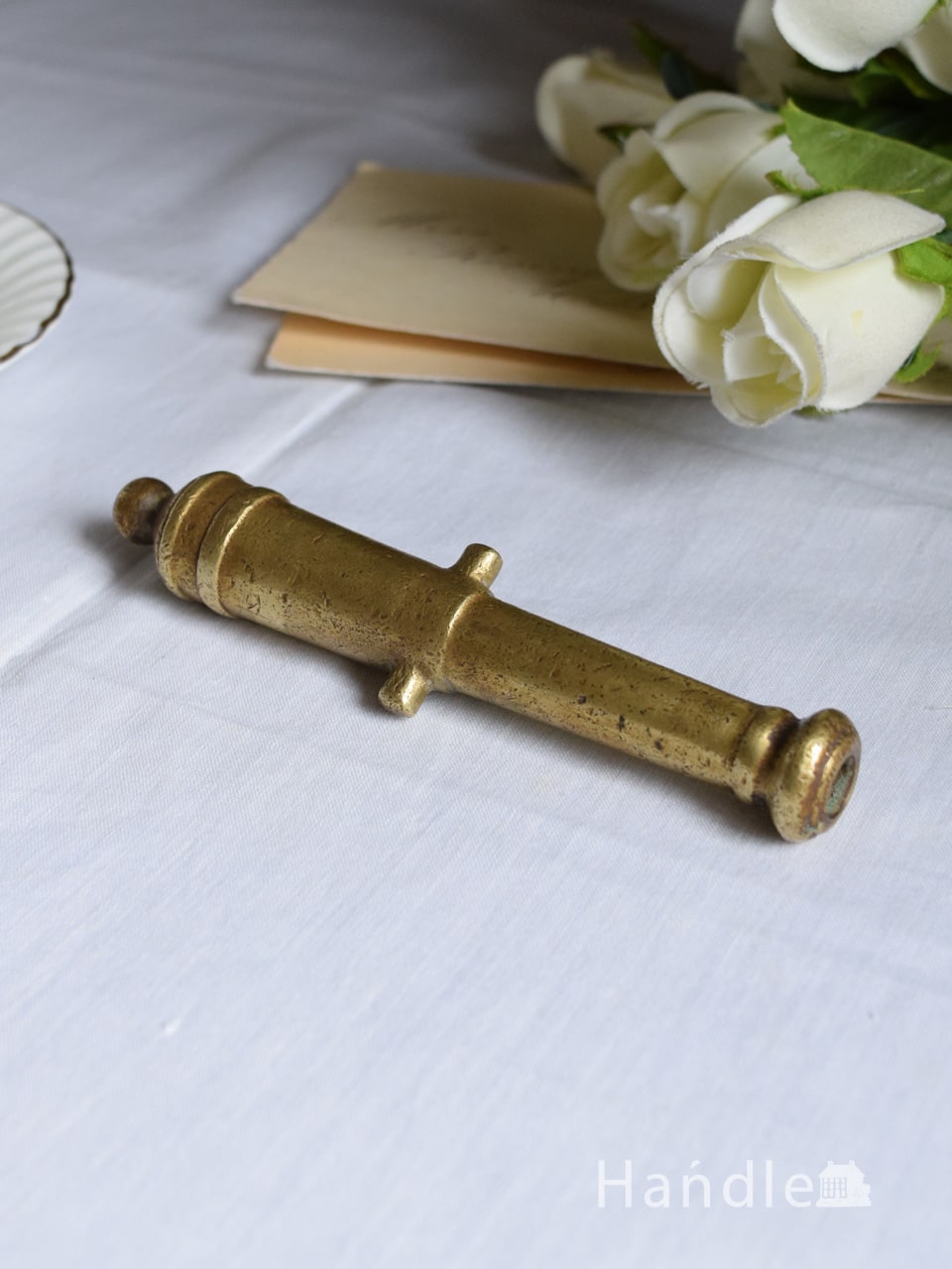 イギリスで見つけた真鍮製のアンティーク雑貨、オブジェ (k-5270-z)