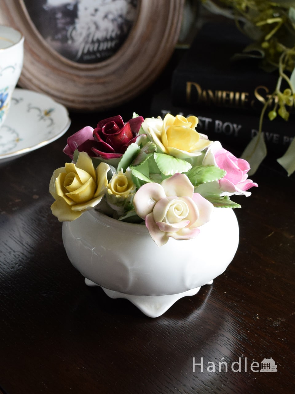 Royal Doulton ロイヤルドルトン 陶花 花の置物 英国製 - 置物