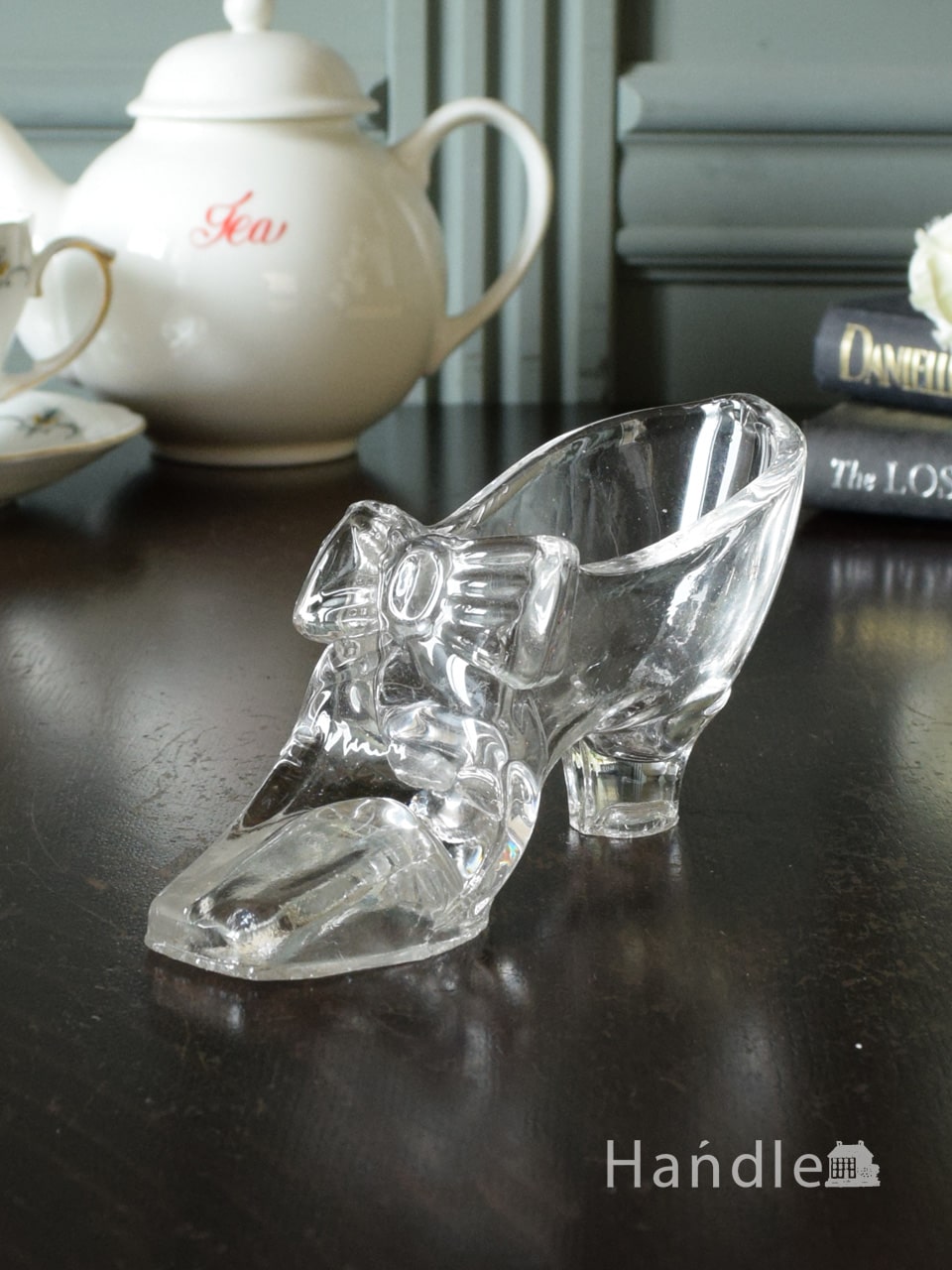 i*i様 ヴィンテージ ウランガラス リボンのシューズ 清浄ビーズ付き i*i様 ヴィンテージ セール ウランガラス リボンのシューズ 清浄ビーズ