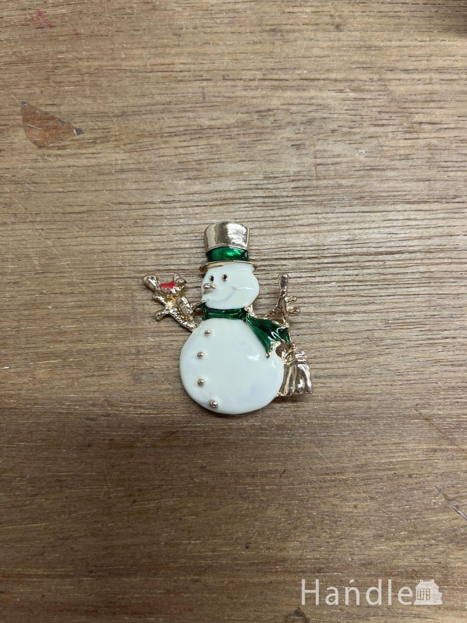アンティ―ククリスマスブローチ (m-9595-z)