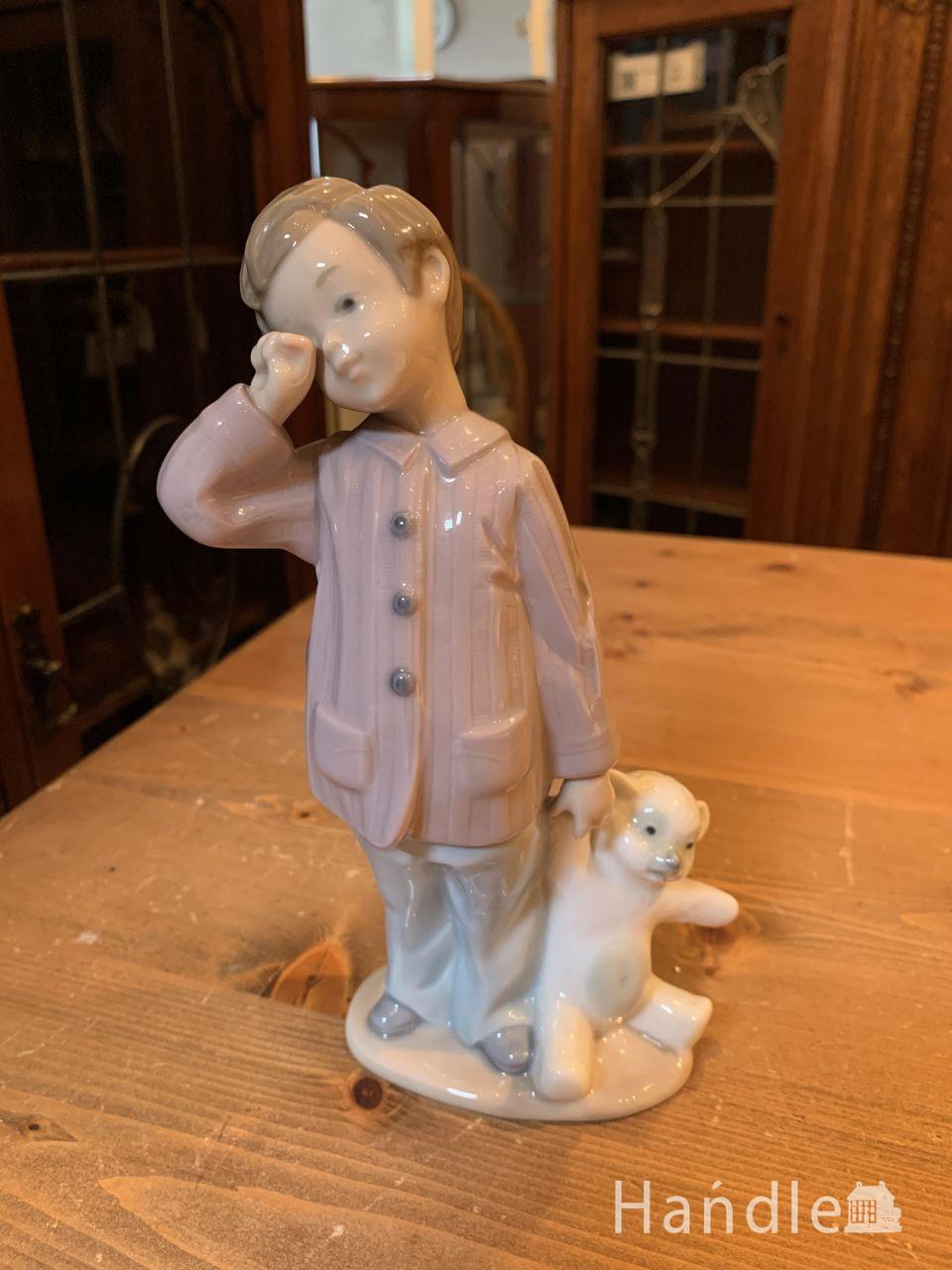 アンティ―ク　フィギュリン(NAO) (h-1304-z)