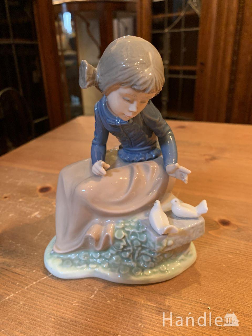 アンティ―ク　フィギュリン(NAO) (h-1302-z)