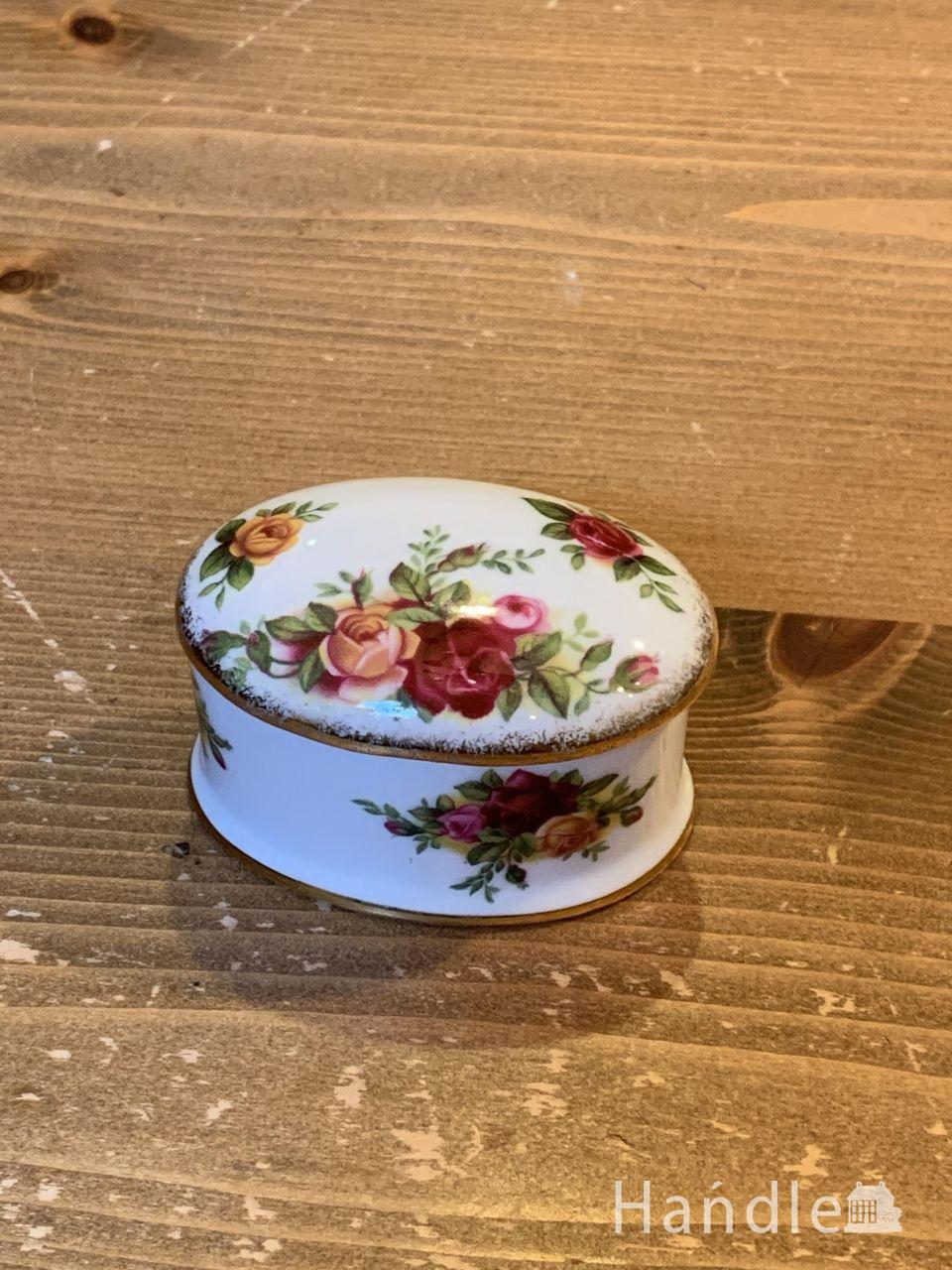 ロイヤルアルバート　アンティ―ク　トリンケットボックス (h-1398-z)