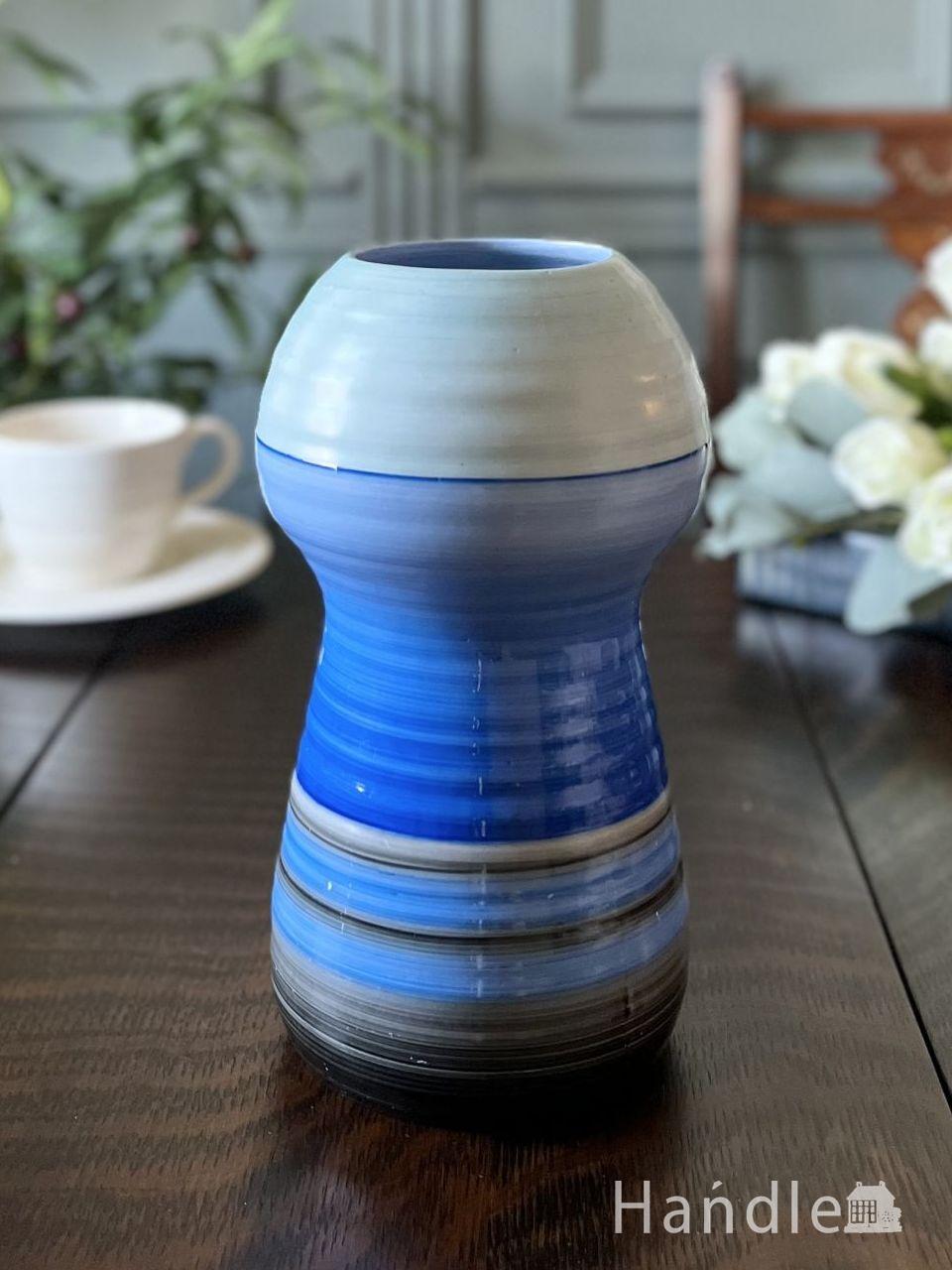 イギリスから届いたシェリーのハーモニーウェア、ハンドペイントされたおしゃれな花瓶