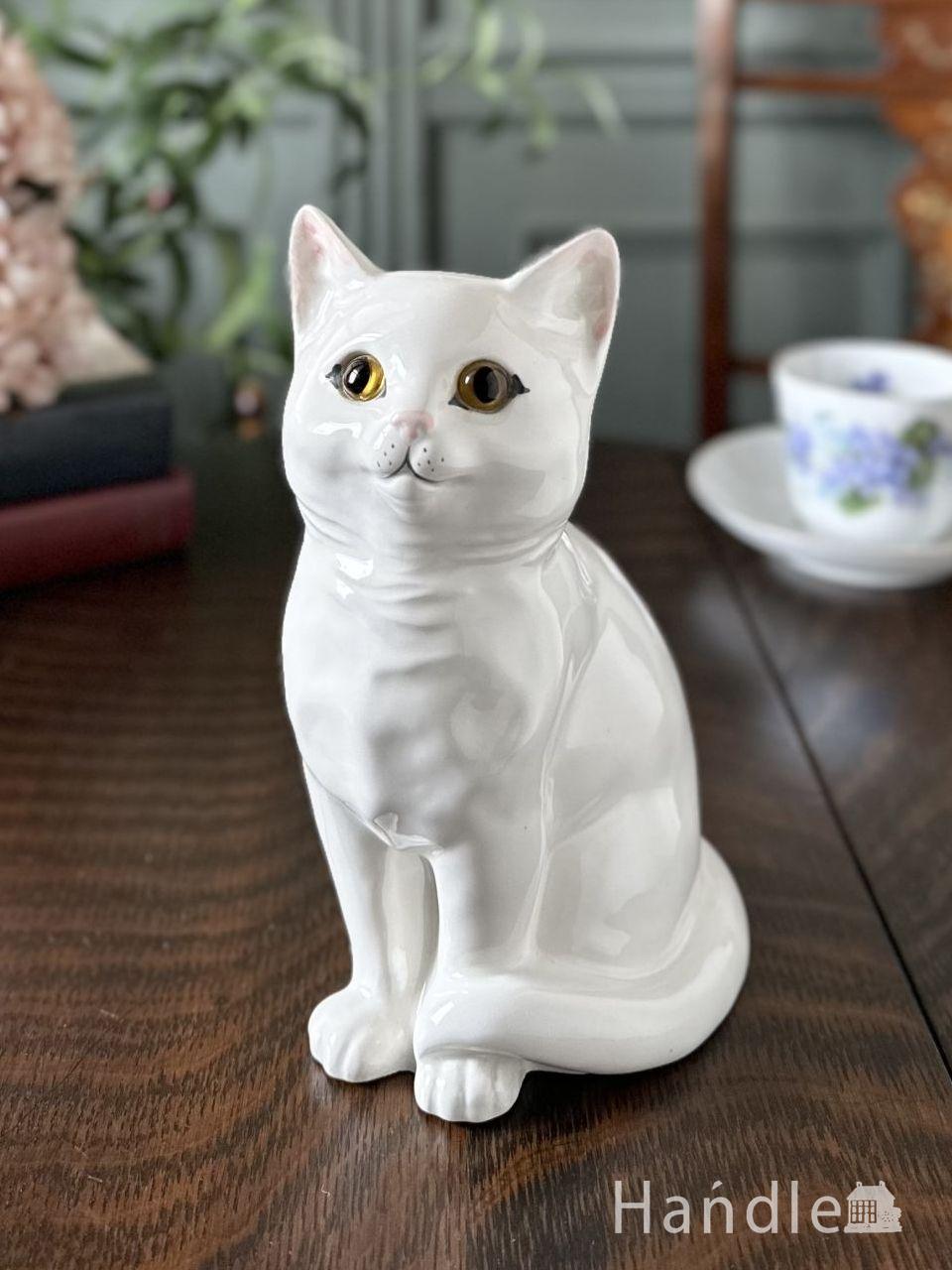 アンティ―クJUST CATS社ネコのオーナメント (m-9614-z)