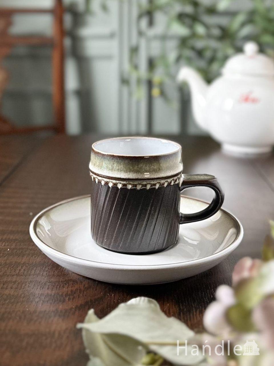 イギリスから届いたビンテージのDENBY（デンビー）、RONDO(ロンド) シリーズのカップ＆ソーサー