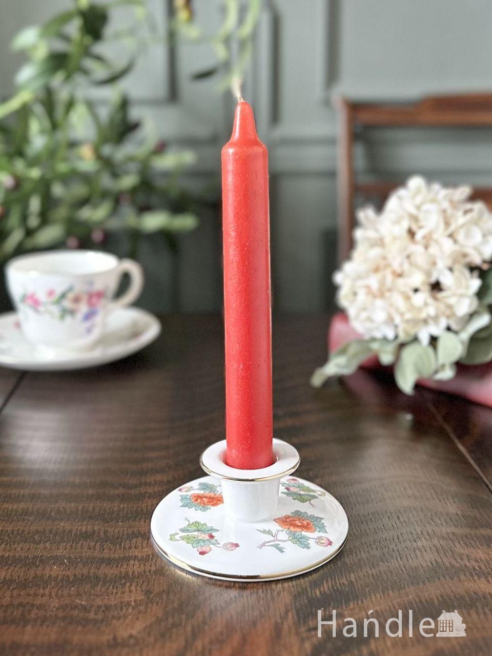 ウェッジウッド(Wedgwood)のキャンドルスタンド、KUTANI CRANE（クタニクレーン）のアンティーク燭台