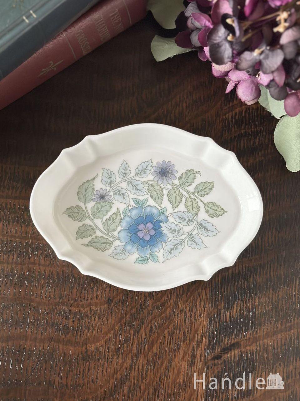 アンティークウェッジウッドのプレート、クレメンタインCLEMENTINEのミニディッシュ (m-9868-z)