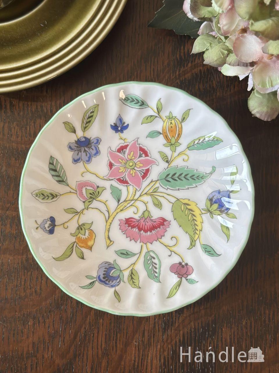 ミントン社を代表する美しいデザインのお皿、ハドンホールのアンティークプレート