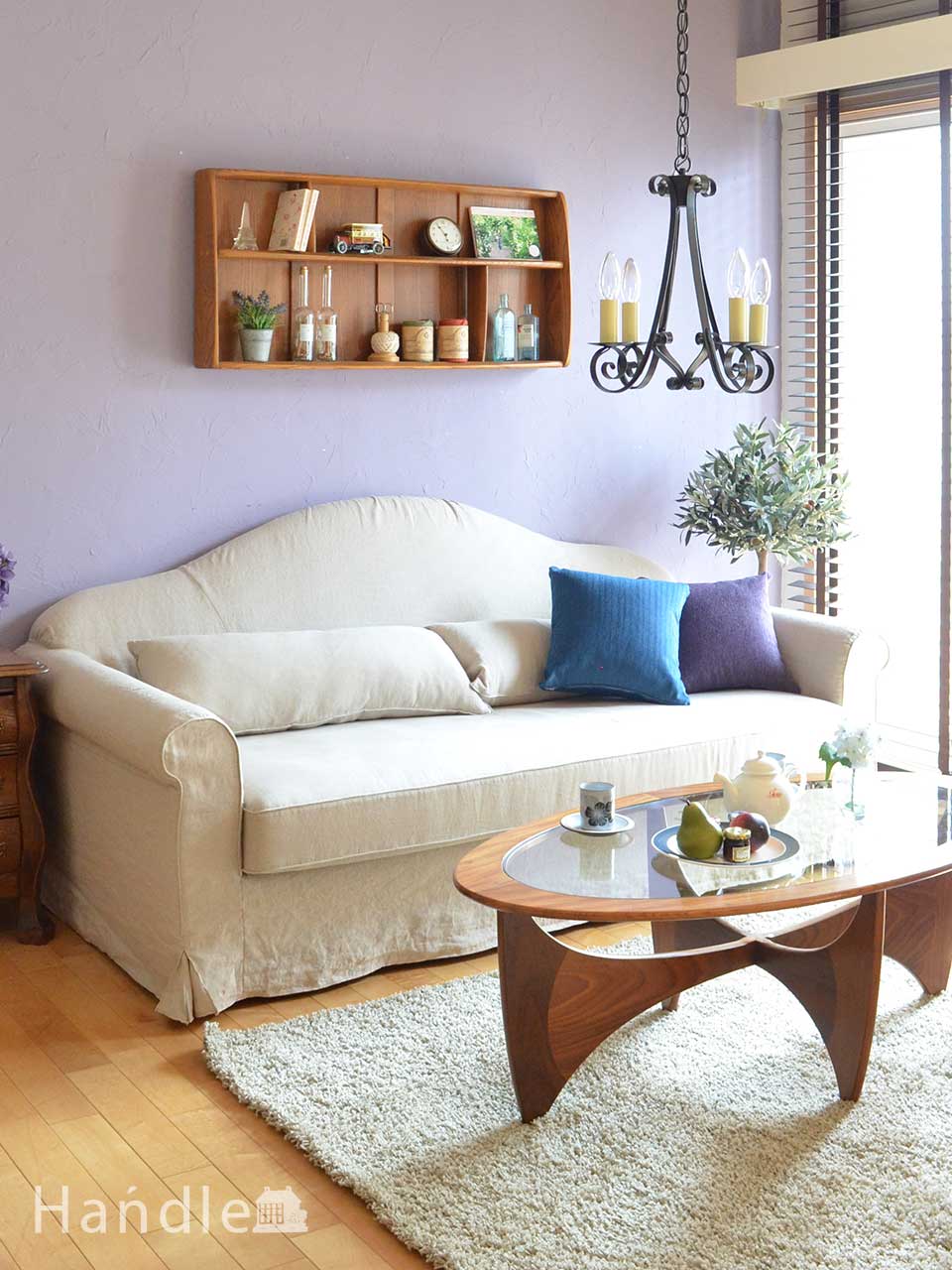 おしゃれなリネンのソファ 公式 アンティークショップhandle