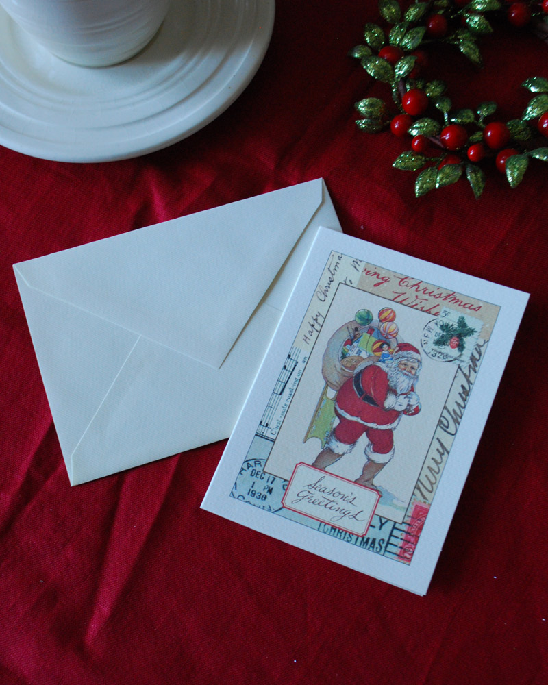 CHRISTMAS グリーティングカード クリスマスイタリアカード CMGI-407 アクティブコーポレーション ギフト雑貨 封筒付き Xmasカード グッズ メール便可 シネマコレクション