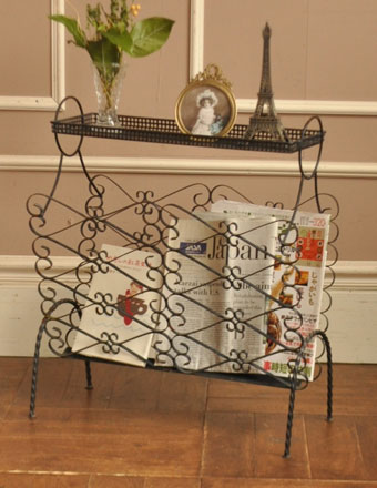 1950年代のアンティーク マガジンラック (d-1032-z)