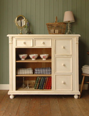 アンティーク キャビネット (d-184)