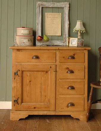 アンティーク キャビネット (d-384)