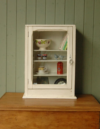 アンティーク スモール キャビネット (d-495)