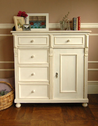 アンティーク キャビネット (d-558)