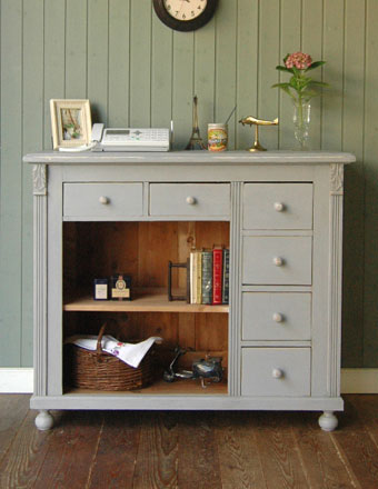 1930年代のアンティーク カウンター キャビネット (d-688-f)