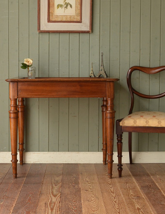 英国からの珍しいアンティーク家具のジュエリーケース テーブル (d-793-f-1)