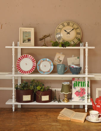 1940年代のアンティーク シェルフ (d-875-f)