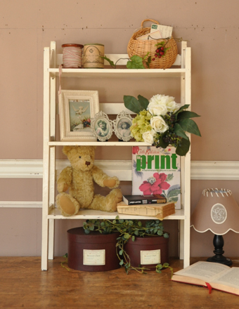 1940年代のアンティーク シェルフ (d-876-f)