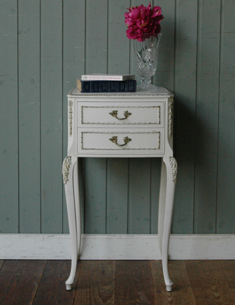 1930年代のアンティーク ベッドサイド チェスト (d-902-f)