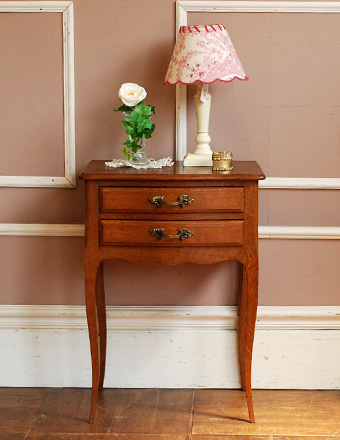 1930年代のアンティーク ベッドサイドキャビネット (d-959-f)